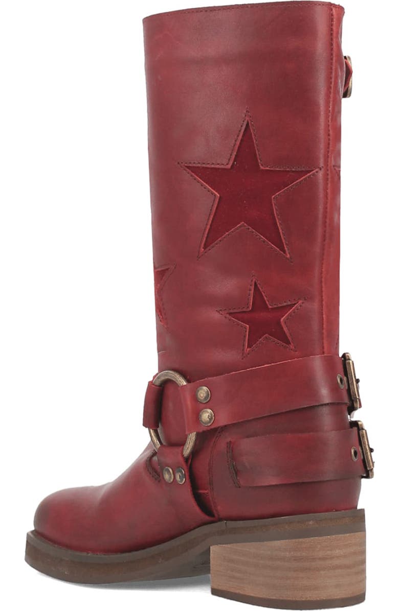 Dingo Blacklist Moto Boot, Alternate, color, Wine