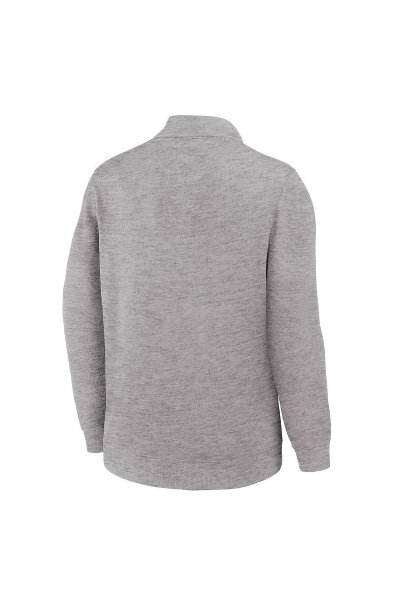 Nike Men's Nike Gray Colorado Buffaloes Coaches Dri-FIT Half-Zip Pullover, Alternate, color, Gray