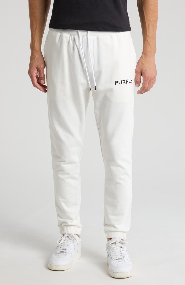 PURPLE BRAND Cotton French Terry Sweatpants, Main, color, 