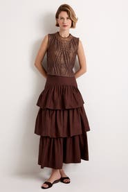 Marie Oliver Baylor Skirt