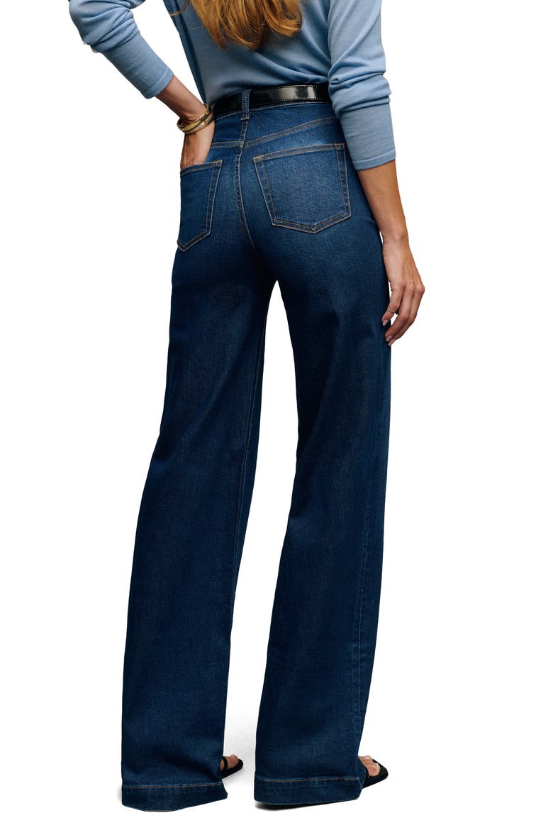Bex Wide Leg Jeans, Alternate, color, WHEELER