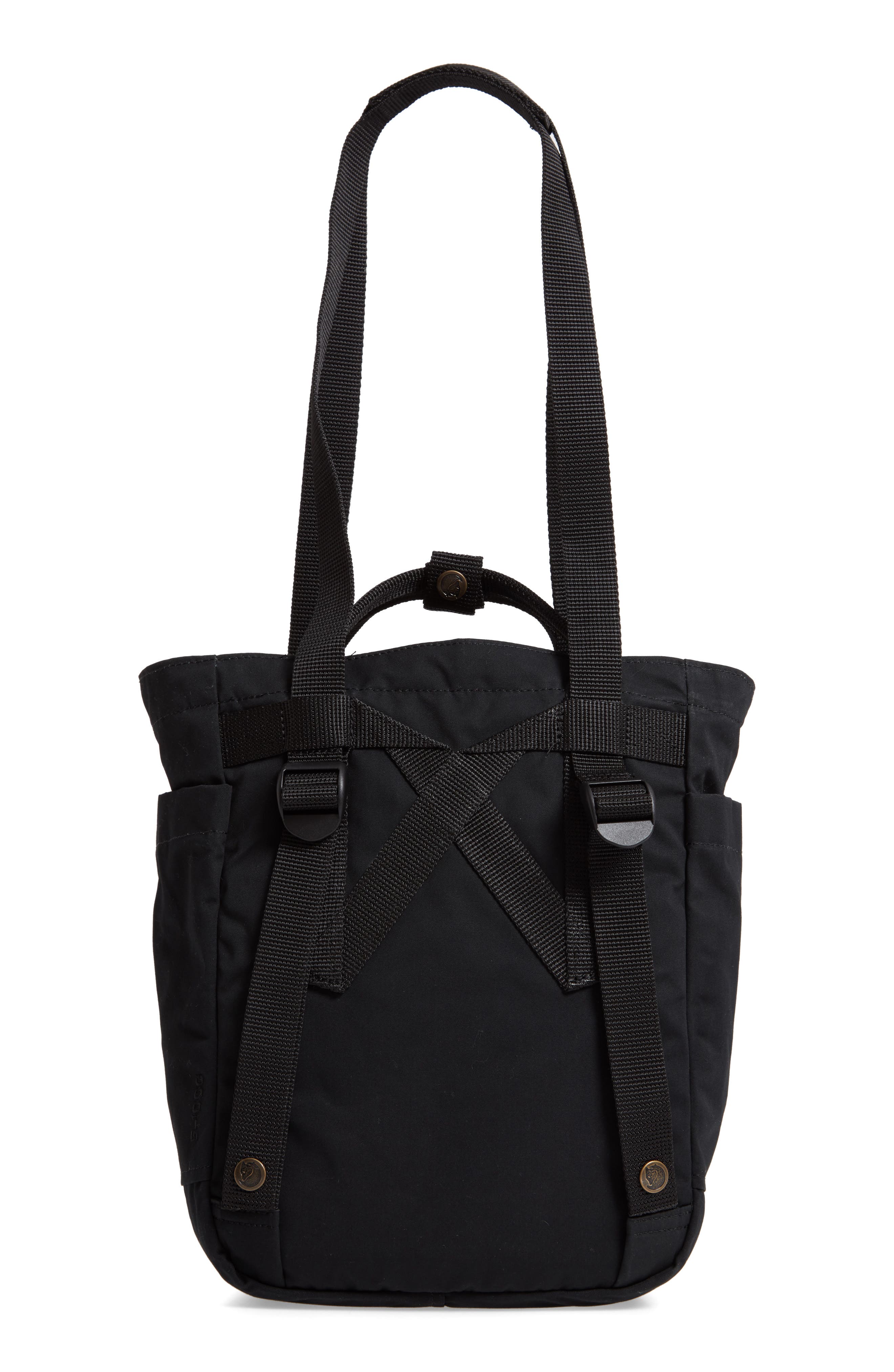 Mini Kånken Tote Backpack, Alternate, color, BLACK