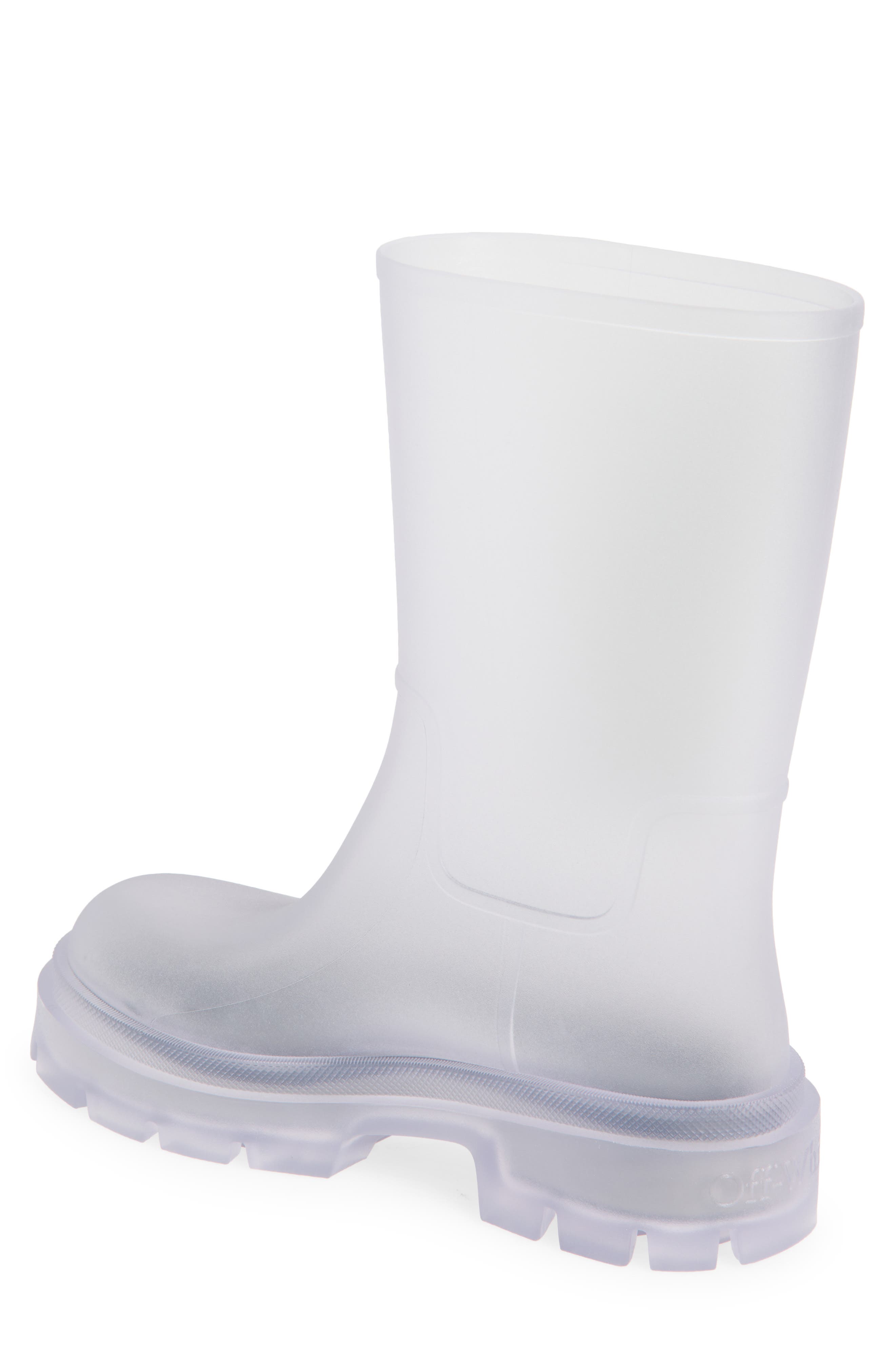 Off-White Reboot Dollar Rain Boot, Alternate, color, 