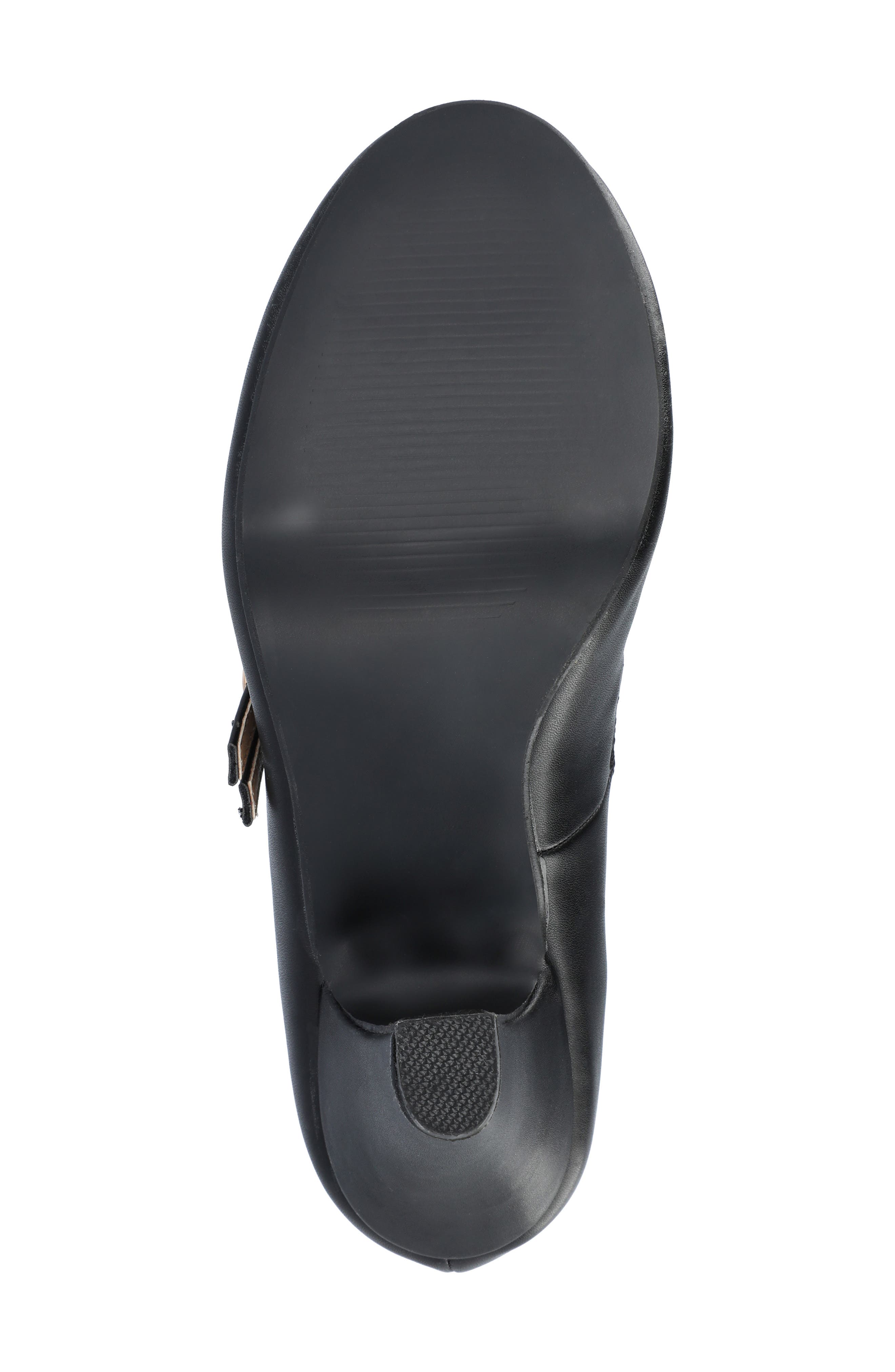 Journee Collection Windy Pump - Wide Width, Alternate, color, Black
