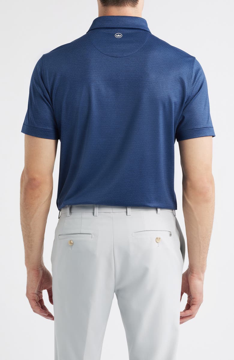 Peter Millar Crown Crafted Jukebox Performance Jersey Polo, Alternate, color, Navy