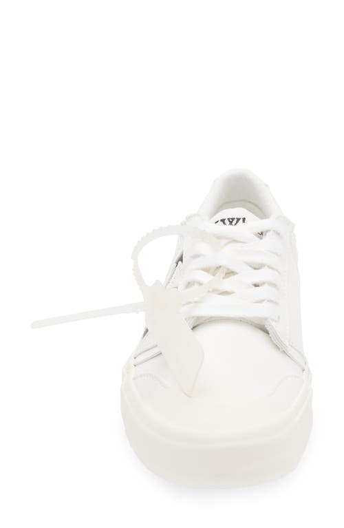 Off-white Vulc Undercut Sneaker In White