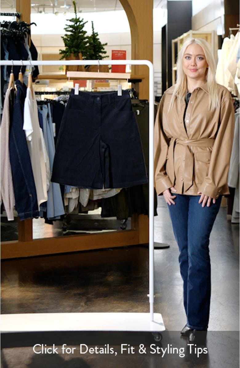 Long Corduroy Shorts, sales video thumbnail