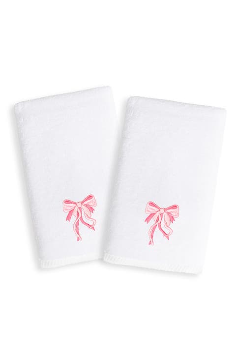 2-Pack Embroidered Hand Towel