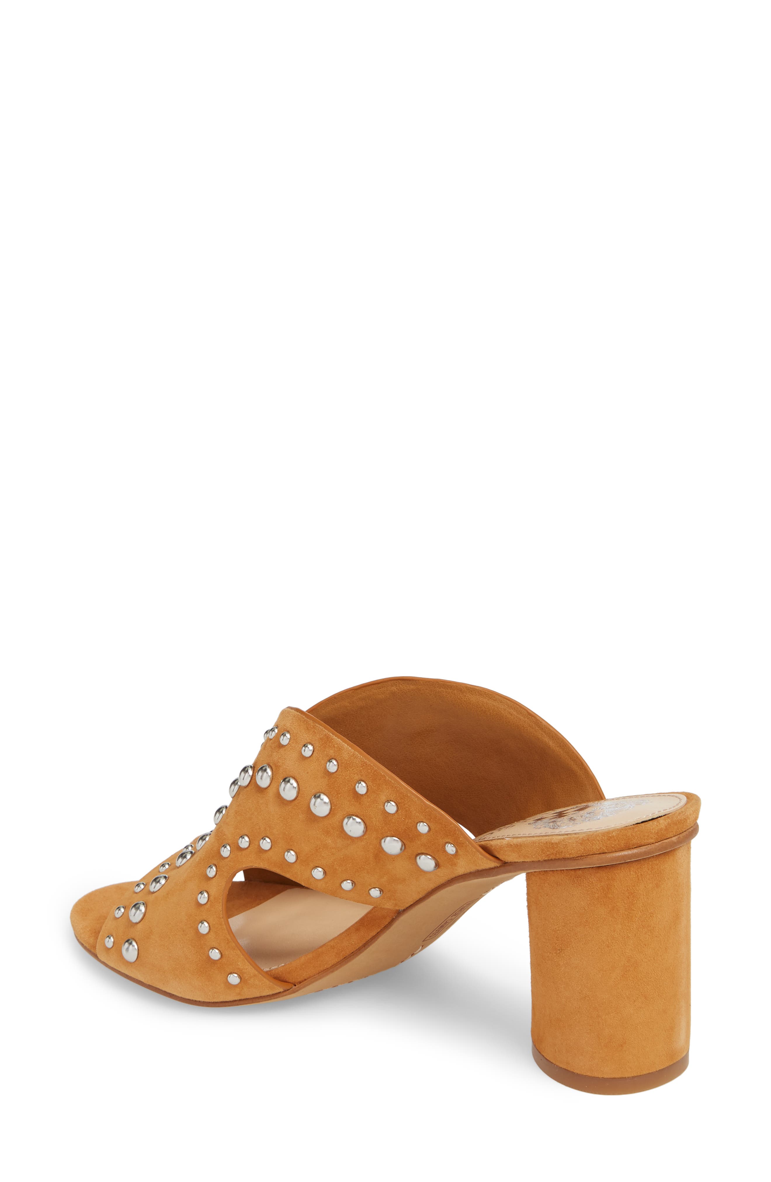 Jorlyn Mule, Alternate, color, CREAMY CARAMEL SUEDE