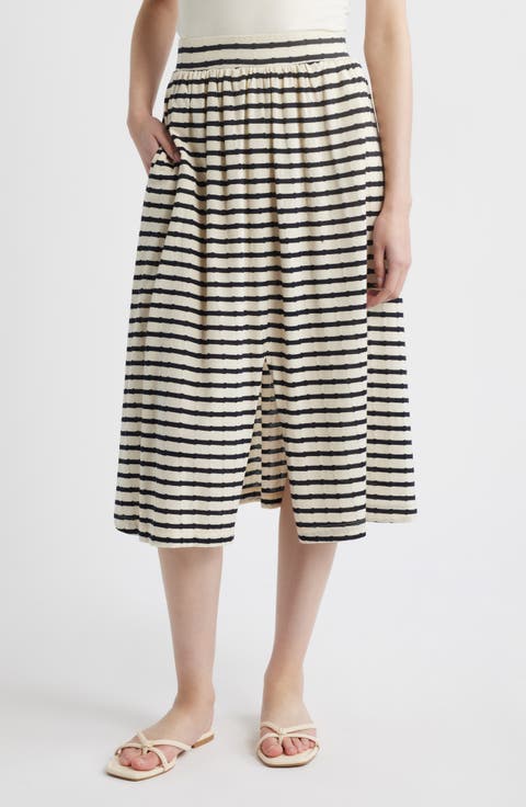 Vida Tiered Smocked Waist Skirt