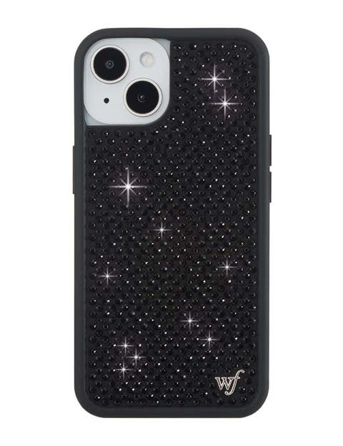 Black Rhinestone iPhone Case