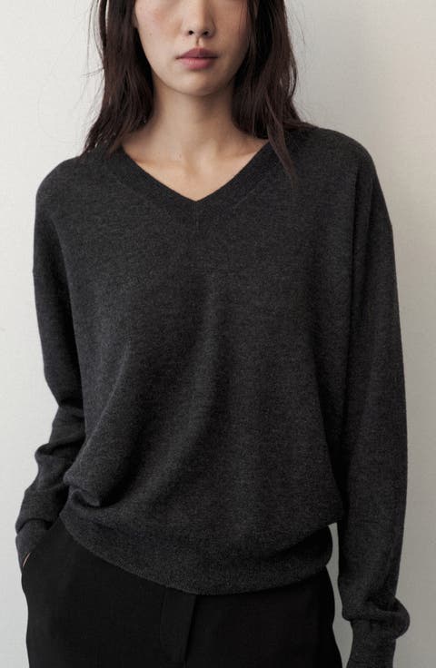Wool V-Neck Sweater