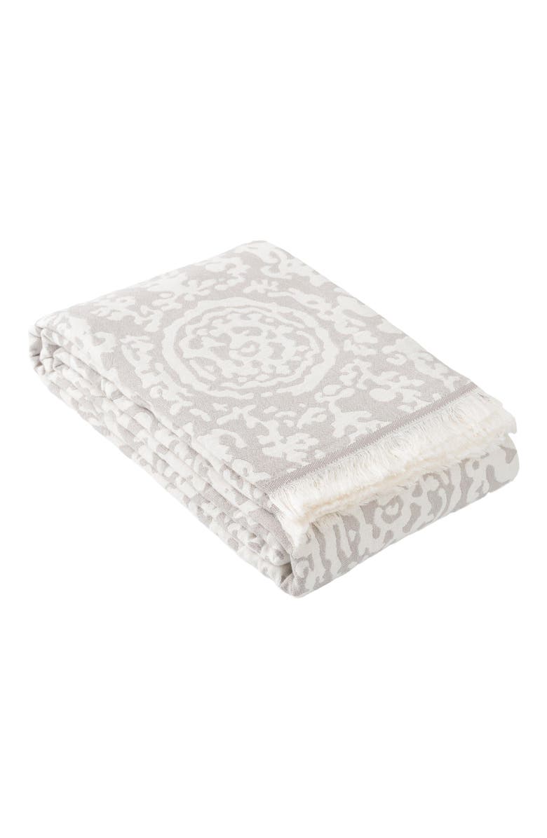 Olive & Linen Raina Blanket, Main, color, 