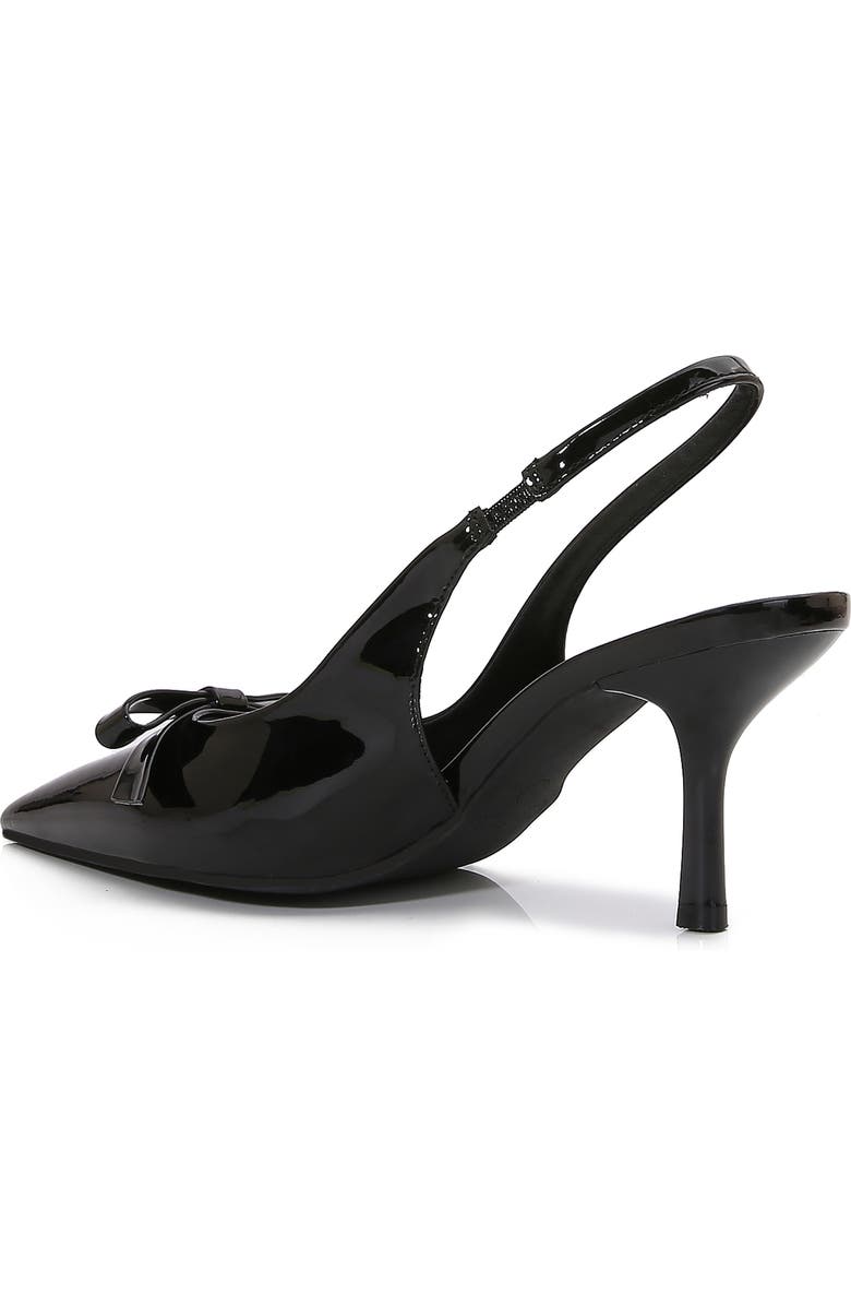 BERNESS Panika Pointed Toe Slingback Pump, Alternate, color, Black