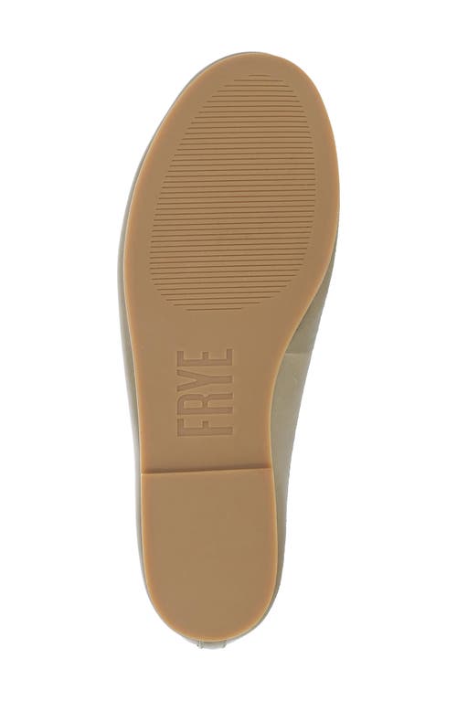 Frye Emma Ballet Flat In Eucalyptus