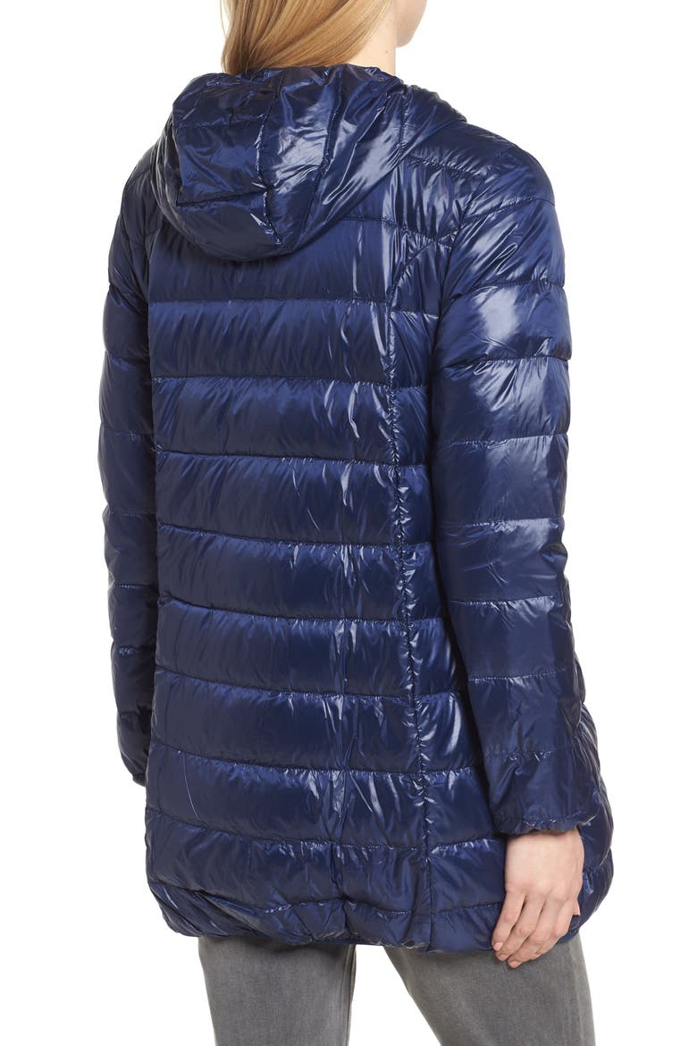Lightweight Down 3-in-1 Maternity/Nursing Jacket, Alternate, color, NAVY