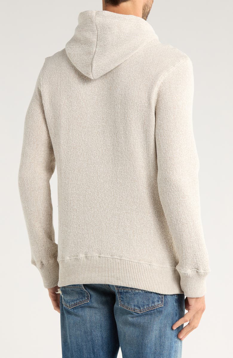 FLEECE FACTORY Nantucket Pullover Hoodie, Alternate, color, Heather Oatmeal