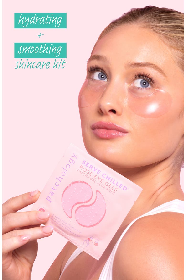 The Glow Memo Hydrating & Smoothing Skincare Kit, Alternate, color, NO COLOR