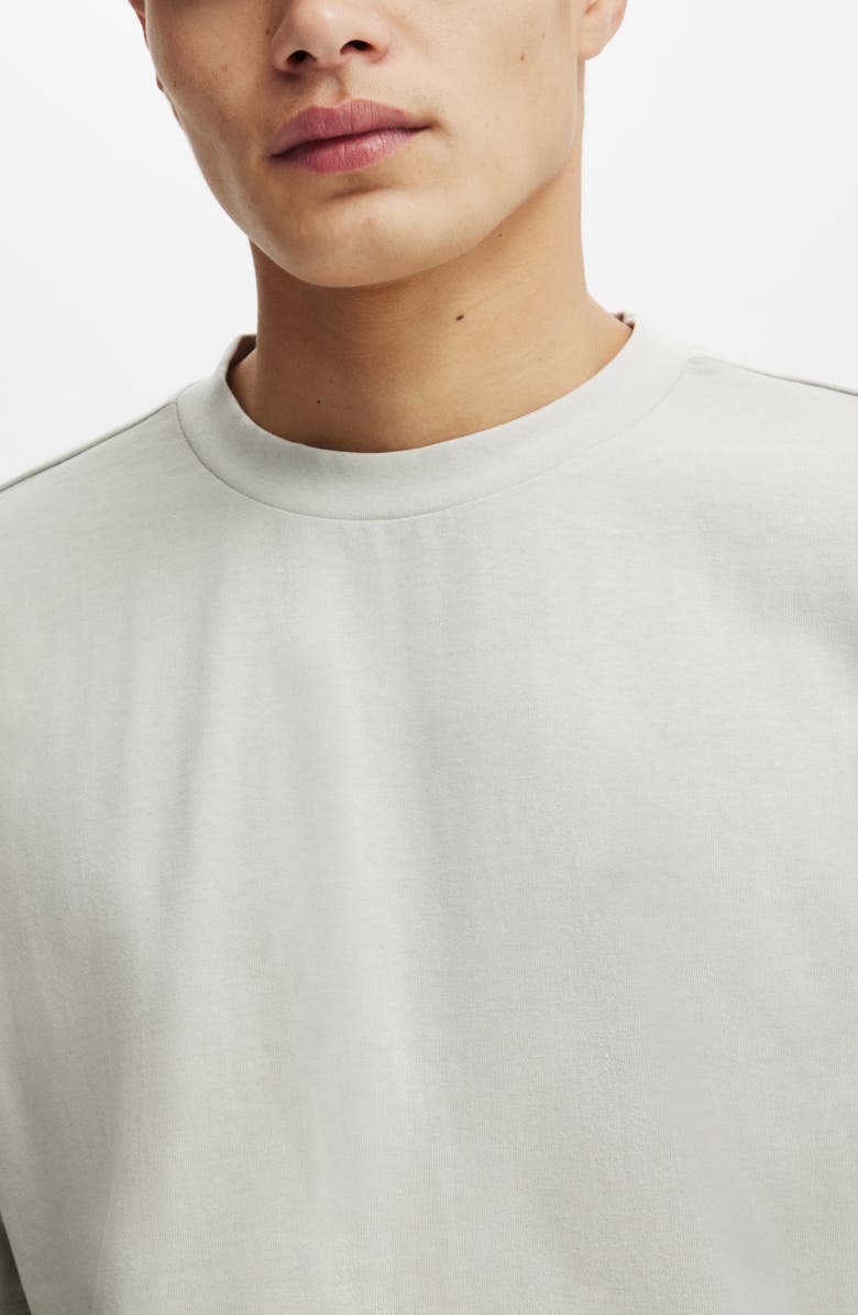 Cotton On Boxy Plain Cotton T-Shirt, Alternate, color, Smoke