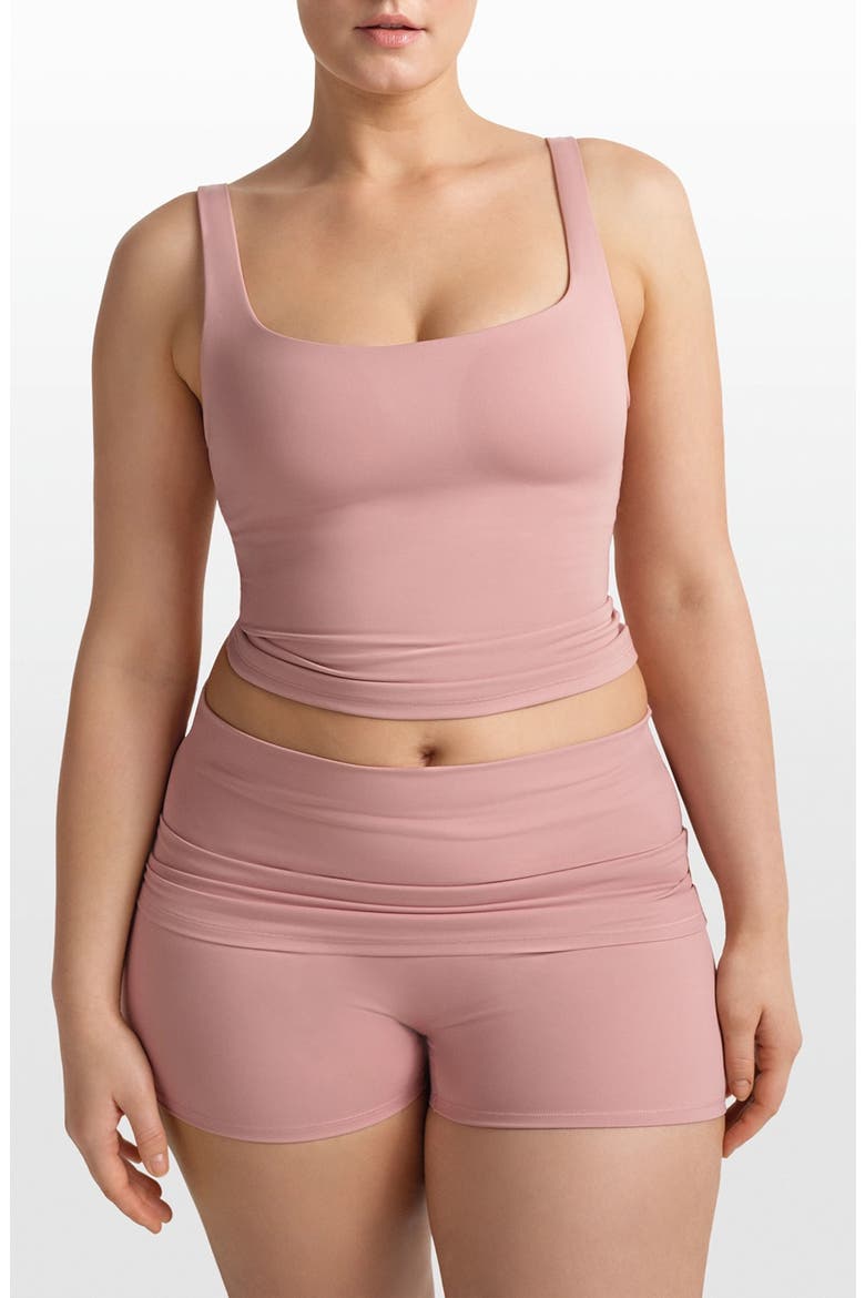 Matte Square Neck Tank, Main, color, HIMALAYAN