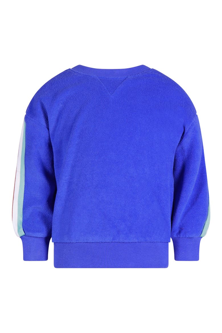 Kids' Cotton Terry Sweatshirt, Main, color, NAVY