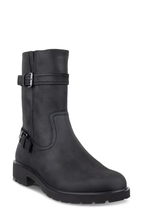 Vienna Leather Biker Boot