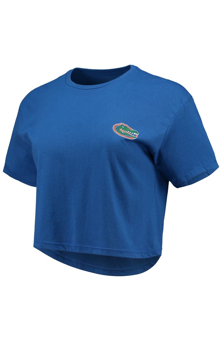 FLOGROWN Women's Royal Florida Gators Sunset Poster Cropped T-Shirt, Alternate, color, 