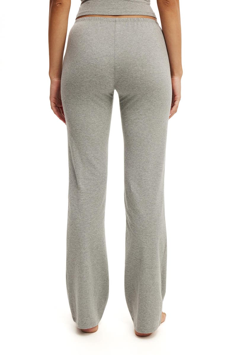 COTTON ON BODY Women's Dreamy Soft Flare Pant, Alternate, color, Mid Grey Marle