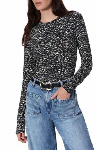 rag & bone Luca Print Long Sleeve Top