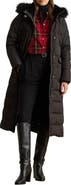 Lauren Ralph Lauren Quilted Down Longline Coat