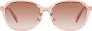 COACH 56mm Gradient Square Sunglasses