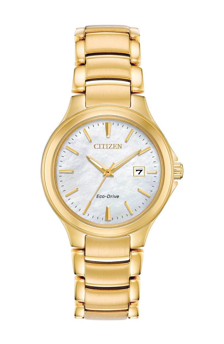 Citizen Women's Standard Stainless Steel Eco-Drive Watch, 30mm, Main, color, 