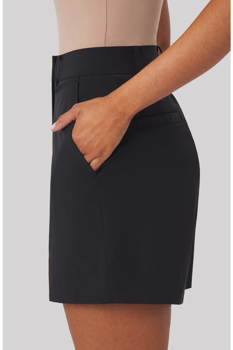Tahlia Performance Shorts, Alternate, color, BLACK