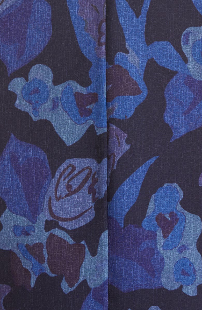 Ted Baker London Nixole Floral Ruched Sleeve Top, Alternate, color, 