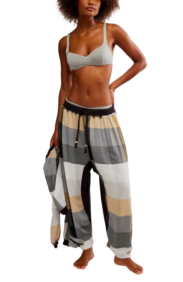 Free People Sugar Cookie Flannel Pajama Pants, Alternate, color, 