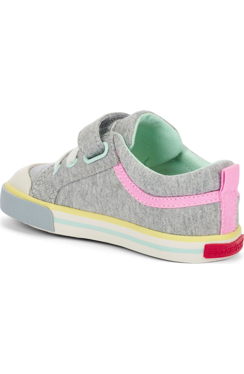 See Kai Run Kristin Sneaker, Alternate, color, Gray/ Rainbow