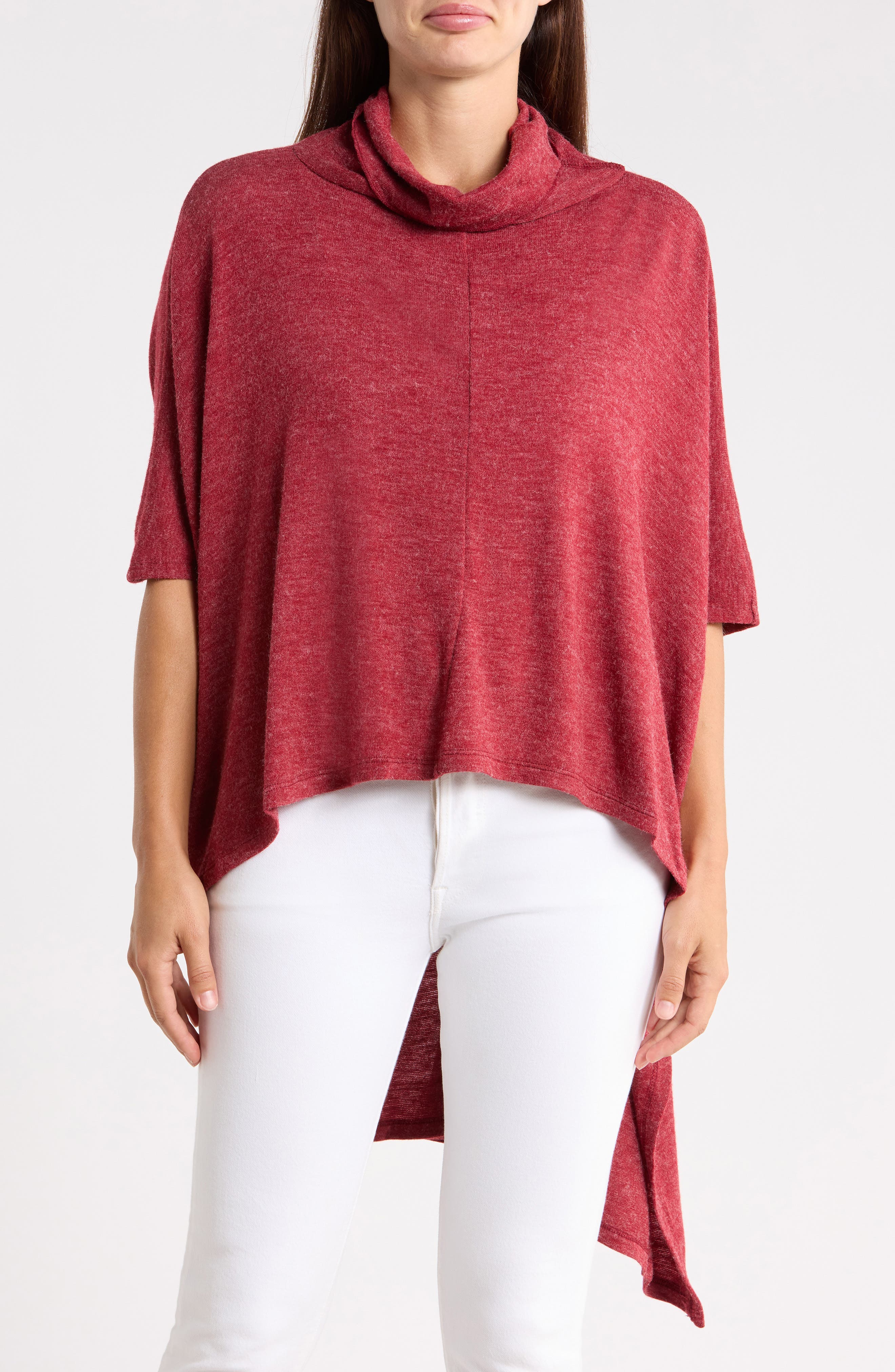 Oversized Cowl Neck Top