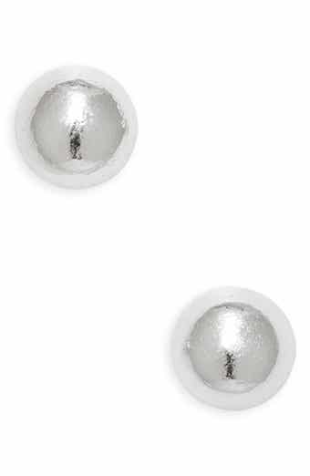 ARGENTO VIVO Sterling Silver Teeny Ball Stud Earrings