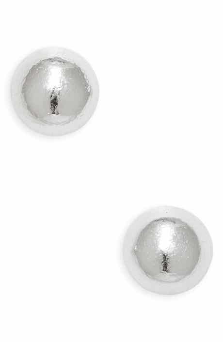 ARGENTO VIVO Sterling Silver Teeny Ball Stud Earrings