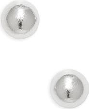 ARGENTO VIVO Sterling Silver Teeny Ball Stud Earrings