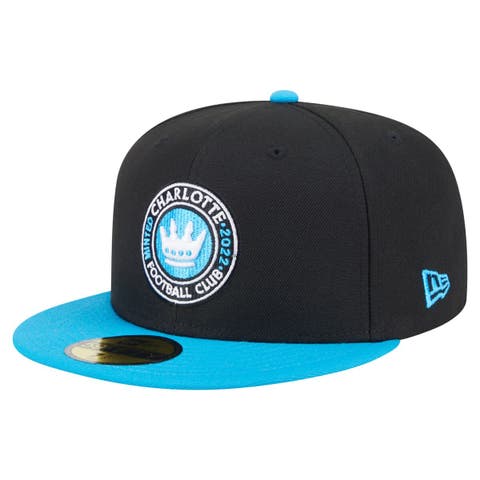 Men's New Era  Black Charlotte FC 2025 Kickoff 59FIFTY Fitted Hat