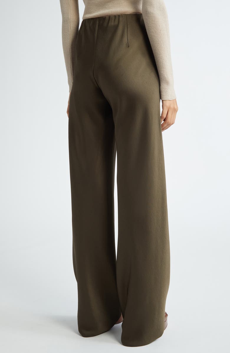 Fluid High Waist Straight Leg Pants