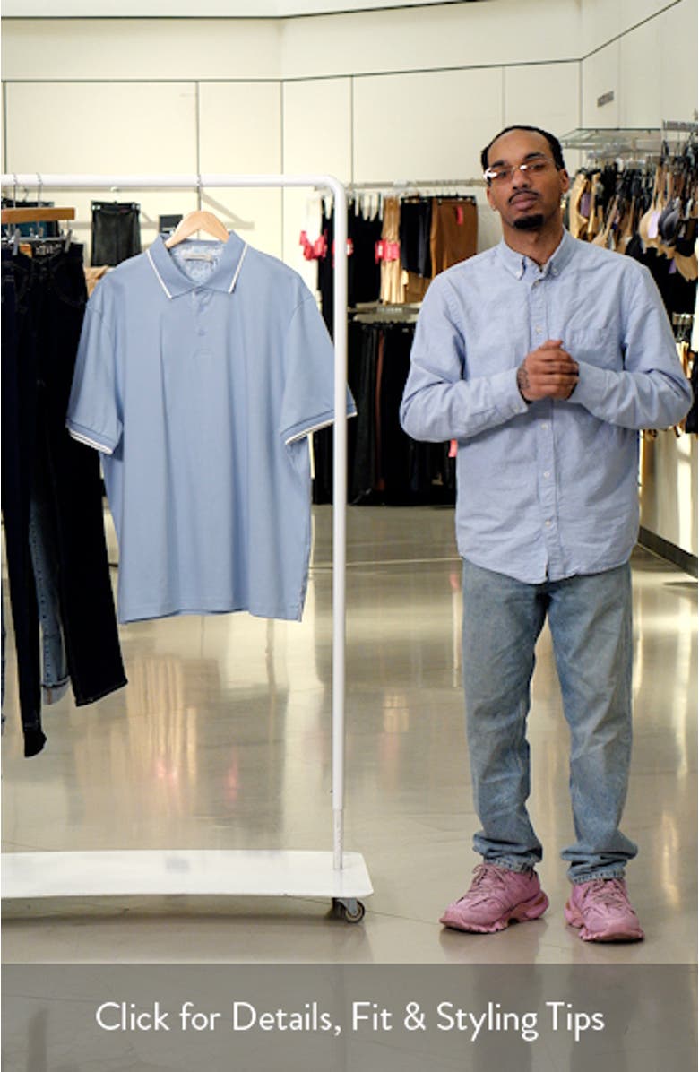 Tipped Contrast Collar Polo, sales video thumbnail