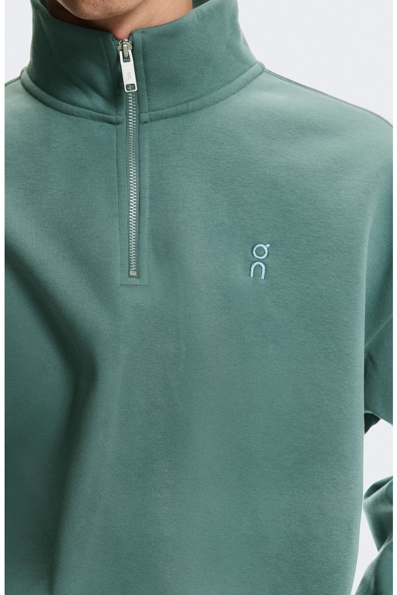 Club Collective Quarter Zip, Alternate, color, TIDE