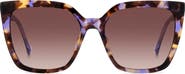 Kate Spade New York marlowe 55mm gradient square sunglasses