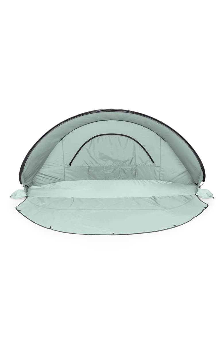 Picnic Time Manta Portable Beach Tent, Alternate, color, Light Green