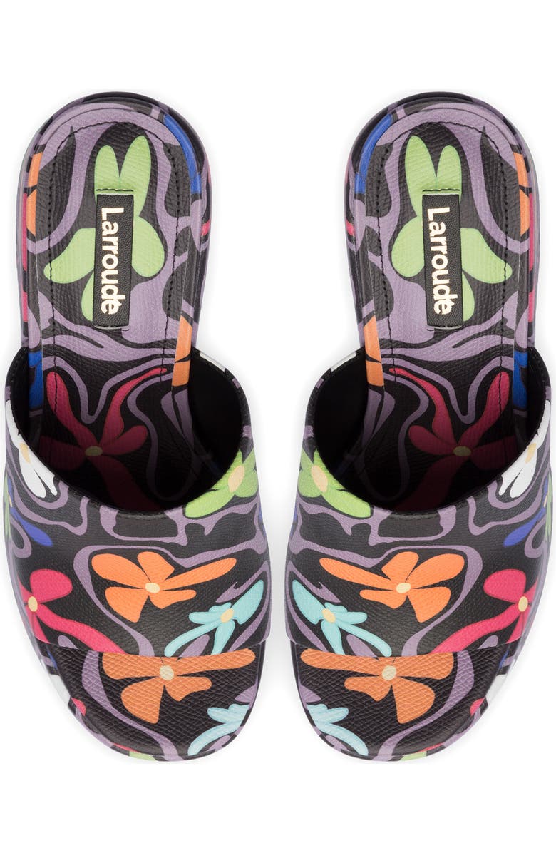 Larroudé Wanda Platform Sandal, Alternate, color,