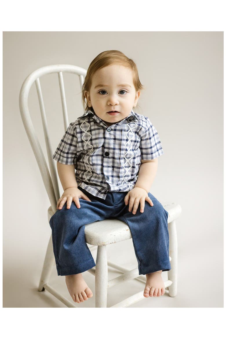 Corduroy Pants for Toddler, Alternate, color, Blue