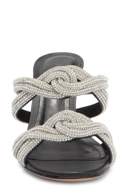 SCHUTZ SCHUTZ JOCELYN RHINESTONE SLIDE SANDAL