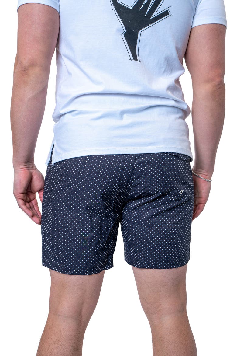 Lion Funkyskull Black Swim Trunks, Alternate, color, BLACK
